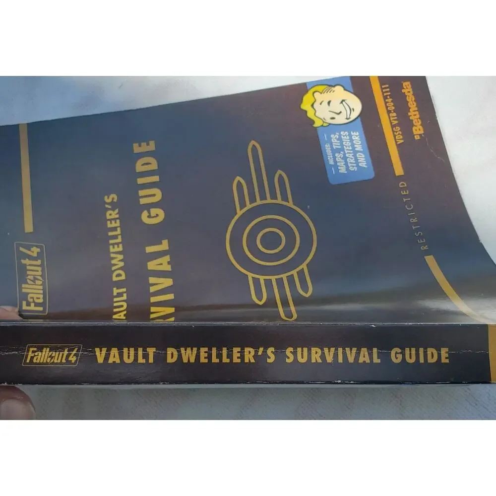 COMPLETE Fallout 4 Vault Dweller's Survival Guide Softcover